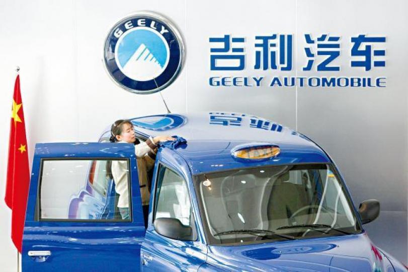 吉利汽車去年未能完成158萬部銷售的目標。資料圖片 吉利汽車去年未能完成158萬部銷售的目標。資料圖片