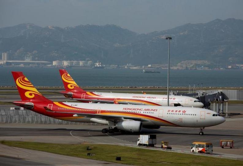 港航去年航班準時度達88.11%,全球排名第三。資料圖片 港航去年航班準時度達88.11%,全球排名第三。資料圖片