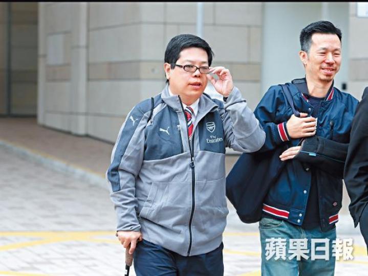 被告林子健昨決定不出庭自辯。夏家朗攝林子健前年稱遭人擄走及釘大髀。 被告林子健昨決定不出庭自辯。夏家朗攝林子健前年稱遭人擄走及釘大髀。