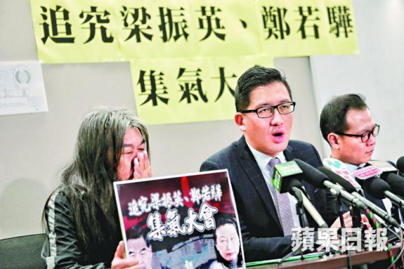 民主派表示亦會在特首答問大會追問林鄭有關鄭若驊事件。許頌明攝 民主派表示亦會在特首答問大會追問林鄭有關鄭若驊事件。許頌明攝