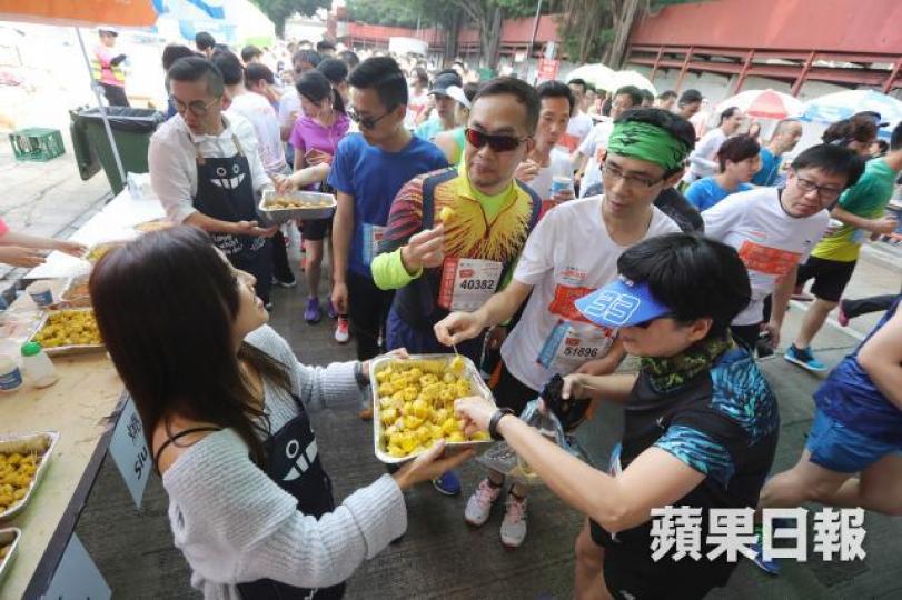 街馬今屆繼續以「食玩跑」為主題;圖為去年街馬。 街馬今屆繼續以「食玩跑」為主題;圖為去年街馬。