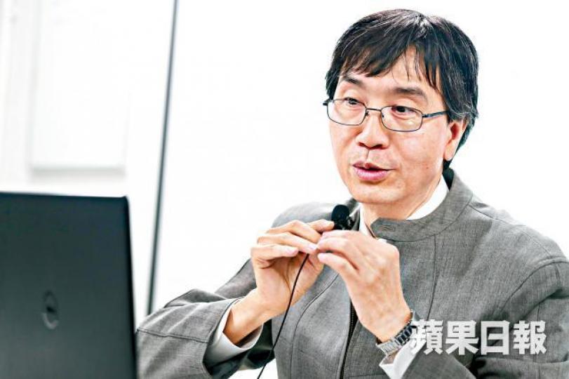 袁國勇研究出一種新型廣譜抗病毒藥物,可治療多種流行病。易仰民攝 袁國勇研究出一種新型廣譜抗病毒藥物,可治療多種流行病。易仰民攝