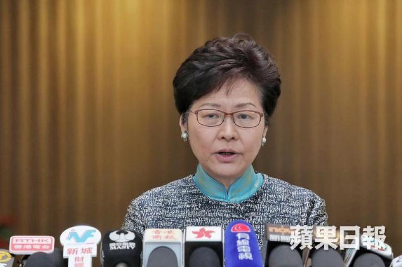 特首林鄭月娥指,政府沒有計劃放寬按揭。 資料圖片 特首林鄭月娥指,政府沒有計劃放寬按揭。 資料圖片