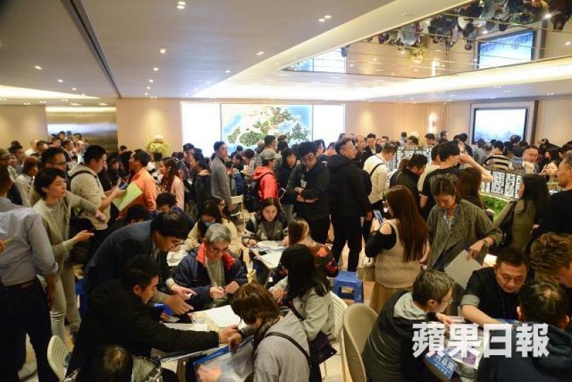 大埔天鑽首輪銷售取得不俗成績。資料圖片 大埔天鑽首輪銷售取得不俗成績。資料圖片