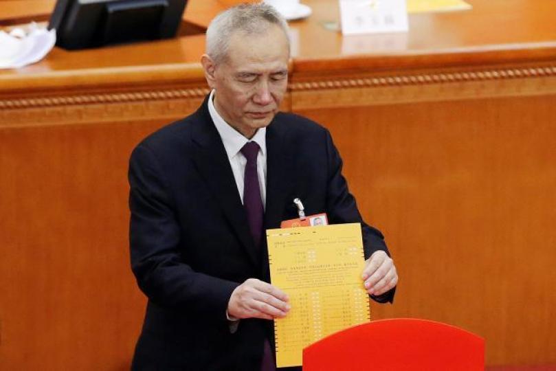 國務院副總理劉鶴將於月底訪美進行新一輪中美貿談,估計點都有個貿易協議框架出嚟。資料圖片 國務院副總理劉鶴將於月底訪美進行新一輪中美貿談,估計點都有個貿易協議框架出嚟。資料圖片