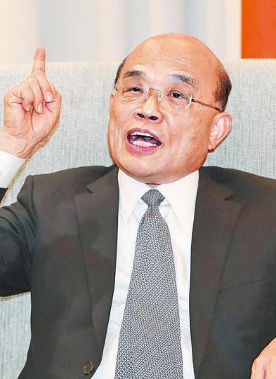 台灣行政院長蘇貞昌強調,機場防疫措施要進一步升級。 台灣行政院長蘇貞昌強調,機場防疫措施要進一步升級。