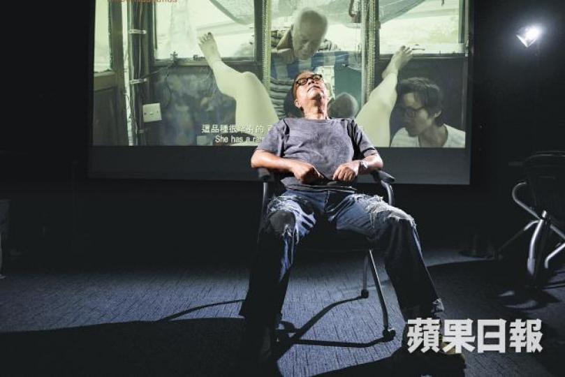 曾美慧孜演出《三夫》,性愛場面不斷。 曾美慧孜演出《三夫》,性愛場面不斷。