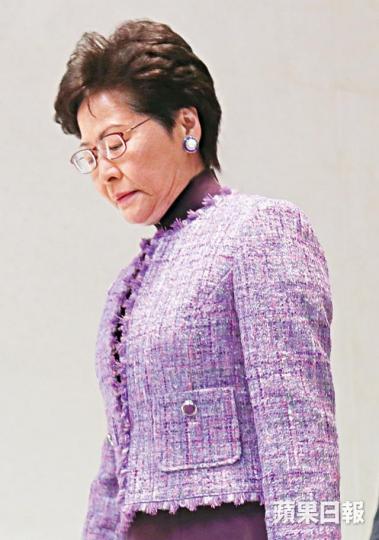 林鄭月娥上周發表言論惹怒建制派後,昨急邀會面「補鑊」。資料圖片 林鄭月娥上周發表言論惹怒建制派後,昨急邀會面「補鑊」。資料圖片