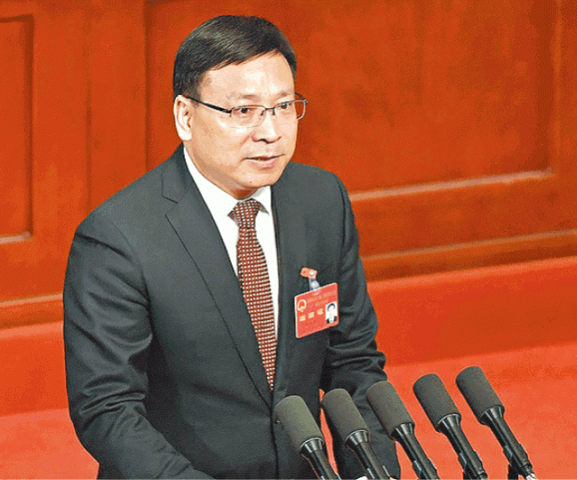 深圳巿長陳如桂昨發表政府工作報告。
