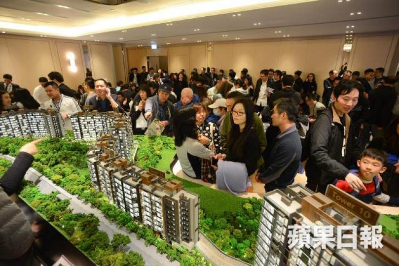 今年多個大型新盤均位處新界，令該區樓價受壓。資料圖片