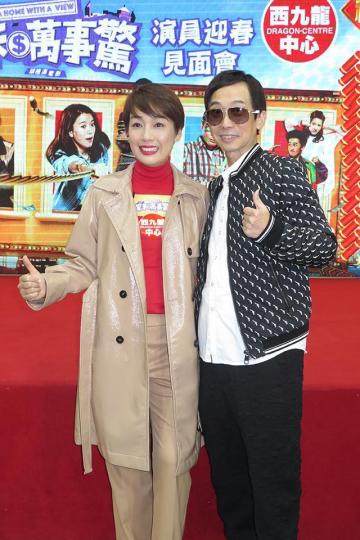 張達明指有場江美儀(左)掌摑靚靚的戲份,拍攝時令他心情緊張。 張達明指有場江美儀(左)掌摑靚靚的戲份,拍攝時令他心情緊張。