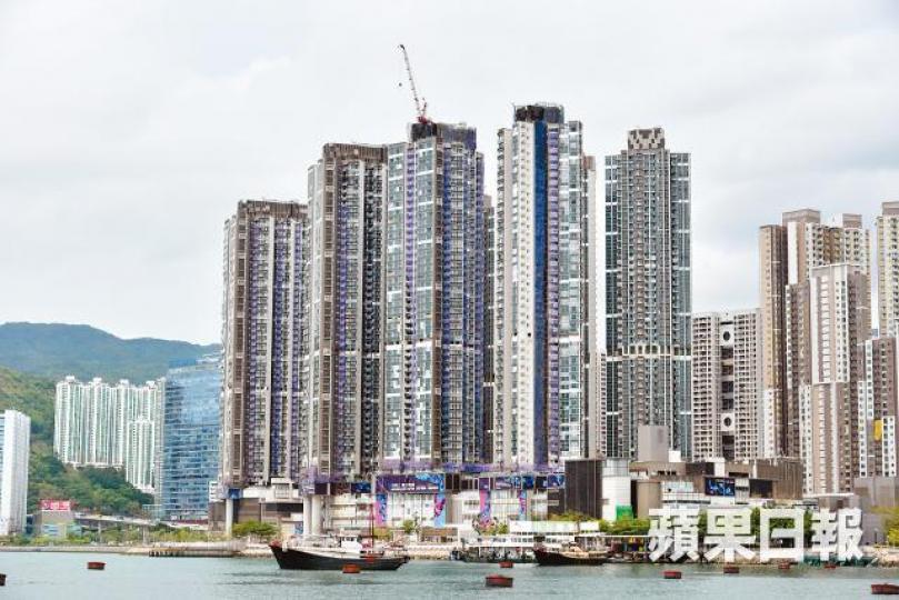 海之戀新近入伙,放租盤大增。資料圖片 海之戀新近入伙,放租盤大增。資料圖片