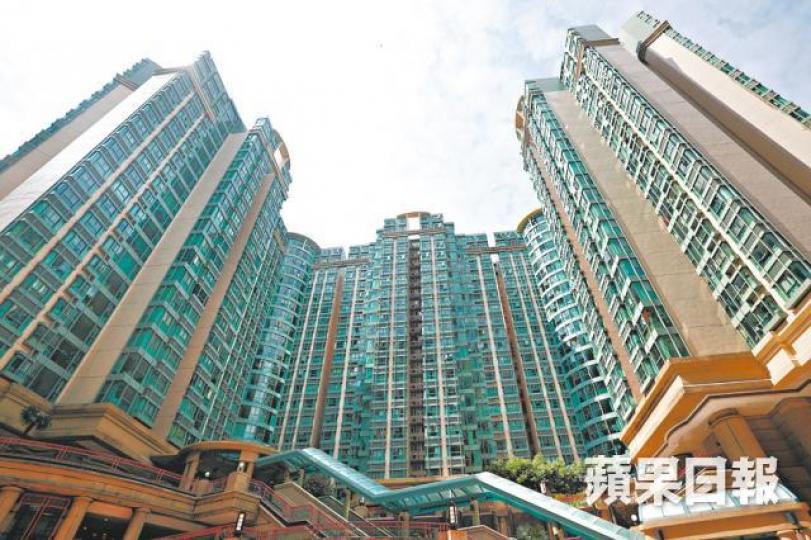 海逸豪園兩房連天台戶,享維港海景,剛以高價易手。資料圖片 海逸豪園兩房連天台戶,享維港海景,剛以高價易手。資料圖片