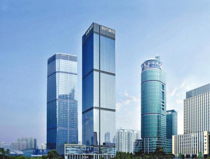 卓越集團投資的深圳時代廣場外觀。 卓越集團投資的深圳時代廣場外觀。