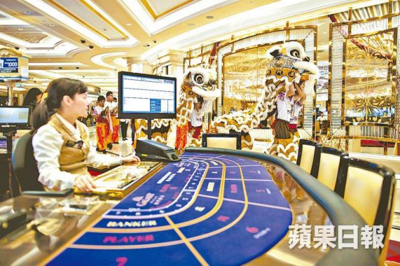澳門酒店於新春期間受熱捧,冀有利賭場收入。資料圖片 澳門酒店於新春期間受熱捧,冀有利賭場收入。資料圖片