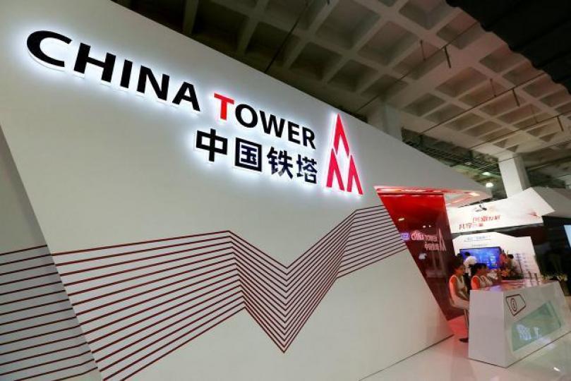 鐵塔股價一個月升三成。 鐵塔股價一個月升三成。