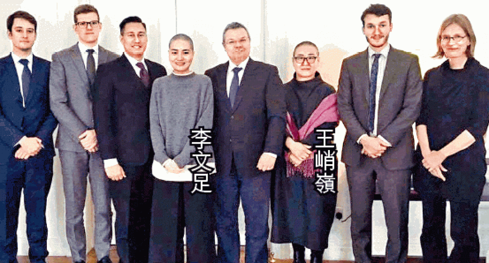李文足日前與六國使館人員見面。 李文足日前與六國使館人員見面。