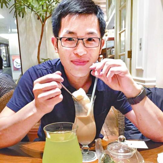 吳茂騰貌似陽光大男孩,卻殘忍將女友殺死分屍。 台灣《蘋果日報》 吳茂騰貌似陽光大男孩,卻殘忍將女友殺死分屍。 台灣《蘋果日報》