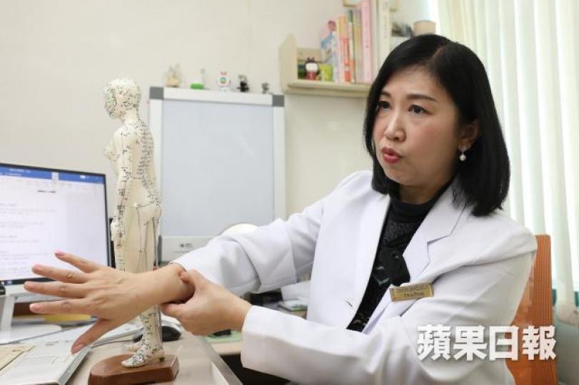 彭明慧表示，中醫強調「治未病」，即未病先防。
