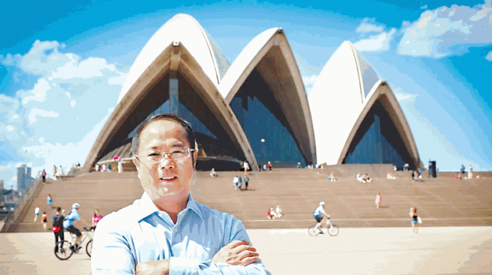 黃向墨被澳洲政府取消居留權,並拒絕其入籍申請。 資料圖片 黃向墨被澳洲政府取消居留權,並拒絕其入籍申請。 資料圖片