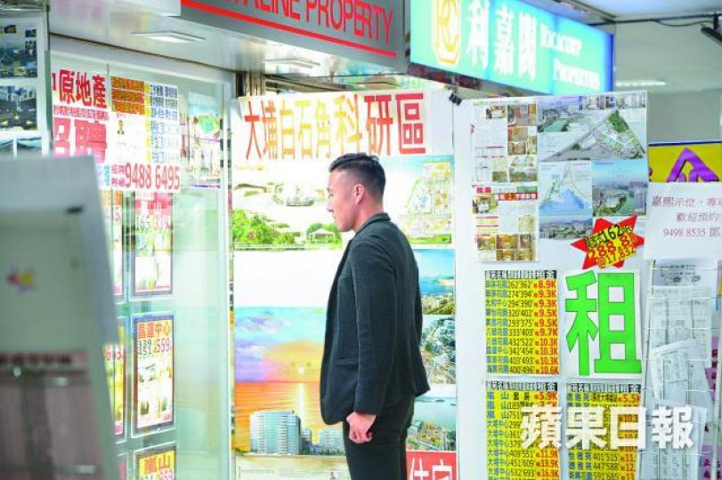 曾漢文認為樓市已經轉勢，自己手持物業亦降至較低水平。何耀勤攝