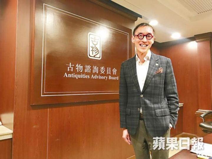 港大前副校蘇彰德今年起擔任古物諮詢委員會主席。 港大前副校蘇彰德今年起擔任古物諮詢委員會主席。