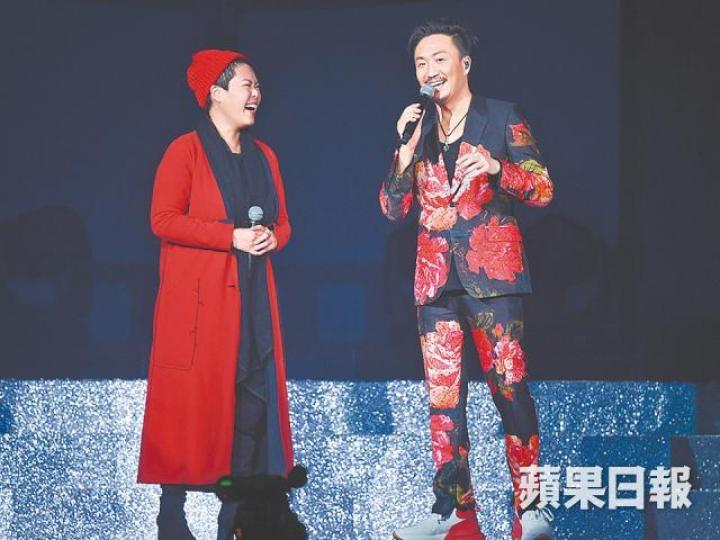 鄭中基前晚請林二汶做嘉賓,二汶指雙方不太熟絡。 鄭中基前晚請林二汶做嘉賓,二汶指雙方不太熟絡。