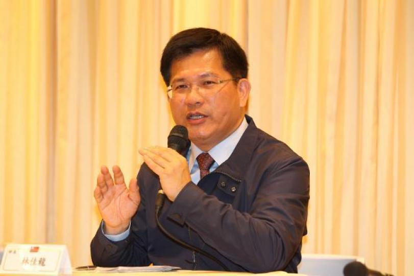 台灣交通部長林佳龍籲「別浪費時間腦補派系鬥爭的劇情」。 台灣交通部長林佳龍籲「別浪費時間腦補派系鬥爭的劇情」。