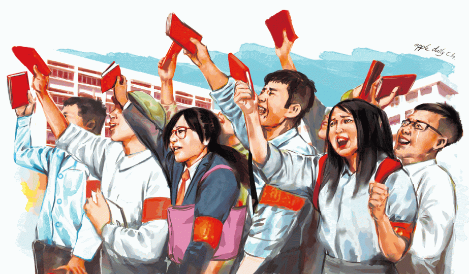 新疆集中營為國際詬病,網站談及少數民族政策時卻隻字未提。教師田方澤(左圖)指網站提及「新三座大山」扮中立(右圖),實際上是傳播官方意識。易仰民攝 新疆集中營為國際詬病,網站談及少數民族政策時卻隻字未提。教師田方澤(左圖)指網站提及「新三座大山」扮中立(右圖),實際上是傳播官方意識。易仰民攝