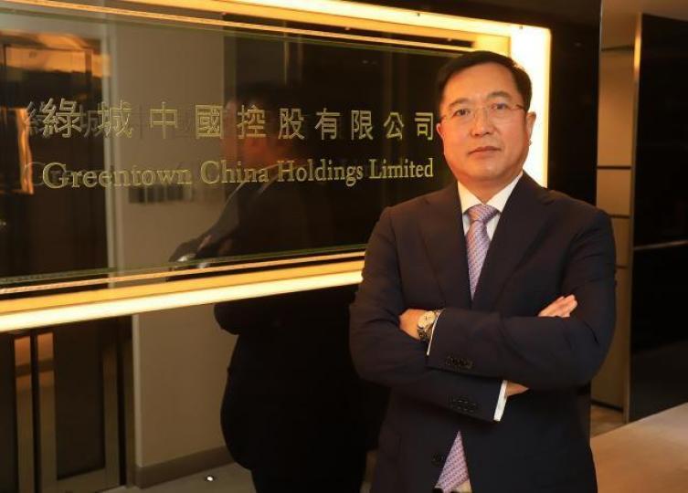 綠城中國執行董事李青岸。資料圖片