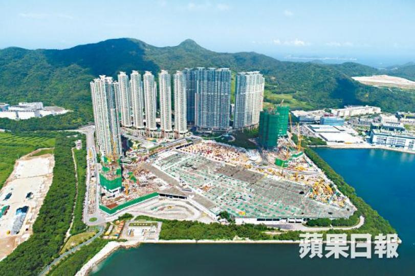 長實旗下日出康城8期上月申請預售樓花同意書,提供1,422伙。資料圖片 長實旗下日出康城8期上月申請預售樓花同意書,提供1,422伙。資料圖片