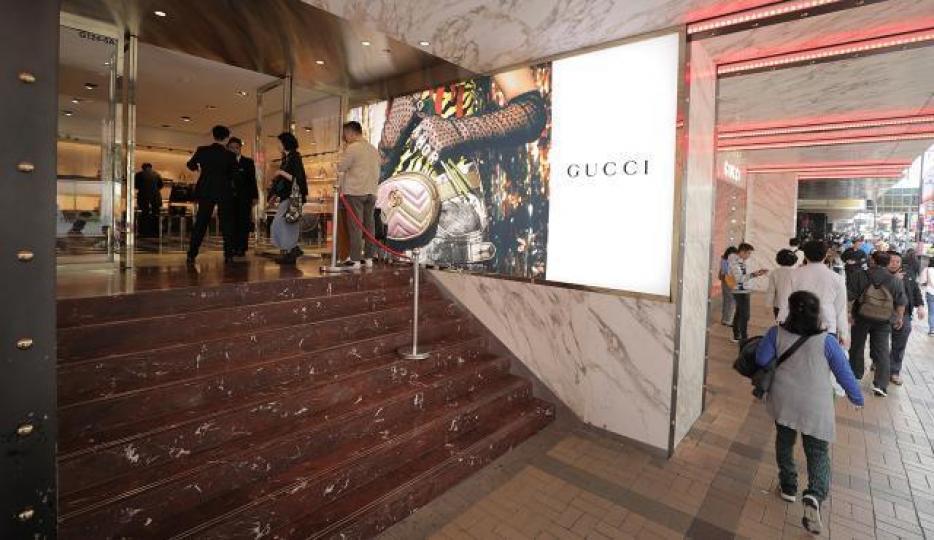 法國開雲集團擁有Gucci、Bottega Veneta等奢侈品牌。資料圖片 法國開雲集團擁有Gucci、Bottega Veneta等奢侈品牌。資料圖片