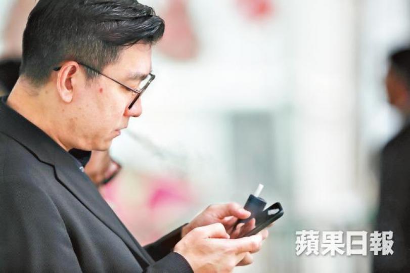 港府昨公佈禁止加熱煙進口本港,惟市民持有產品自用不屬違法。何家達攝 港府昨公佈禁止加熱煙進口本港,惟市民持有產品自用不屬違法。何家達攝