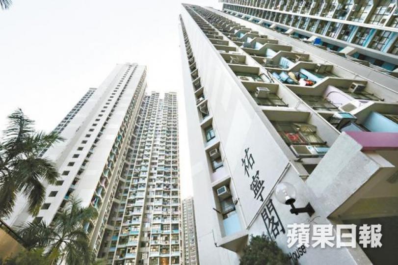 天水圍天祐苑兩房戶錄綠表成交,以呎價4,579元易手。資料圖片 天水圍天祐苑兩房戶錄綠表成交,以呎價4,579元易手。資料圖片