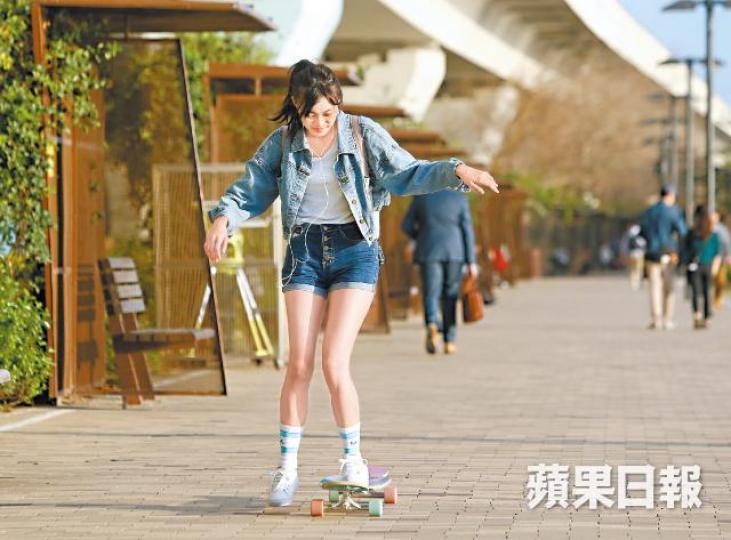 香港冬天越來越暖，昨日黃昏氣溫達22℃。王子俊攝