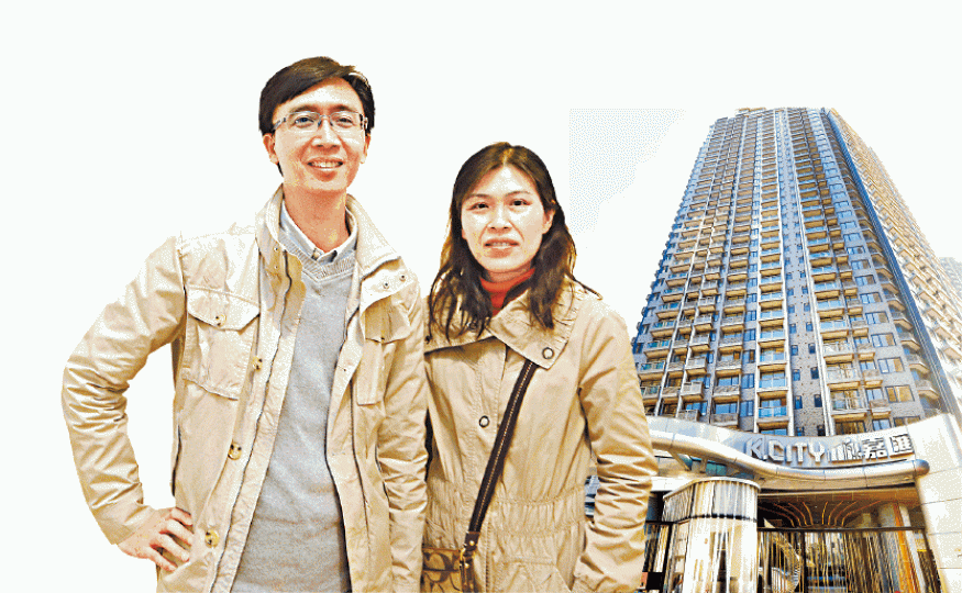 黃氏主婦持有的嘉匯3房戶，是以1,400萬元買入。