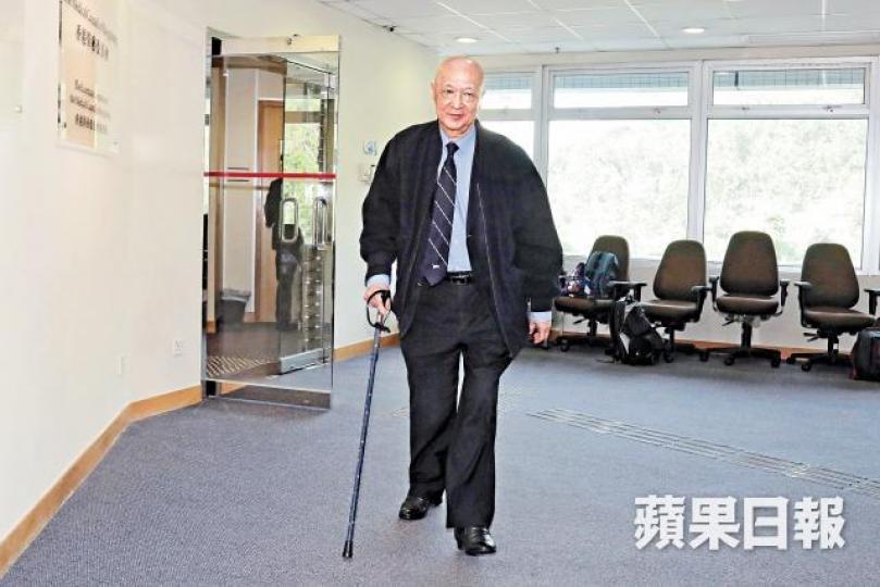 婦產科醫生周永昨出席醫委會研訊。何頴賢攝 婦產科醫生周永昨出席醫委會研訊。何頴賢攝