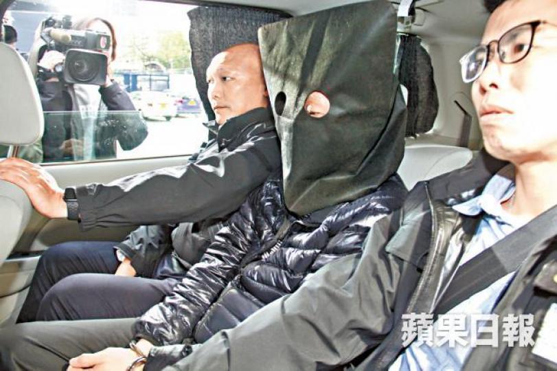 疑犯昨午由內地公安移交予香港警方帶署調查。黎家駒攝