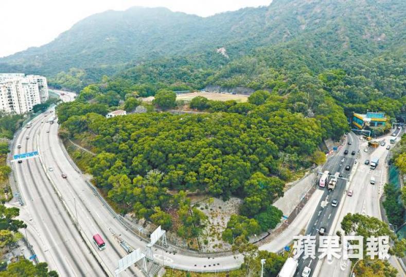九倉一年前斥資124.51億元購入龍翔道與獅子山隧道公路交界地皮。資料圖片 九倉一年前斥資124.51億元購入龍翔道與獅子山隧道公路交界地皮。資料圖片
