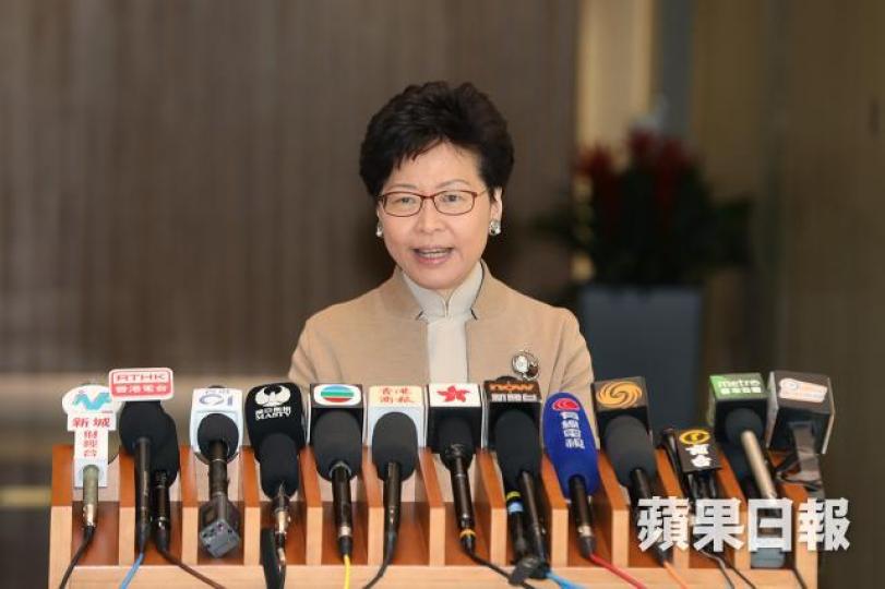 林鄭月娥以「蘇州過後無艇搭」來形容《大灣區發展規劃綱要》帶來的機遇。最怕這艘艇是洗頭艇。資料圖片 林鄭月娥以「蘇州過後無艇搭」來形容《大灣區發展規劃綱要》帶來的機遇。最怕這艘艇是洗頭艇。資料圖片