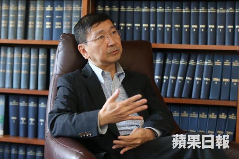 陳文敏批評港府今次提出前修例並沒有諮詢。資料圖片 陳文敏批評港府今次提出前修例並沒有諮詢。資料圖片