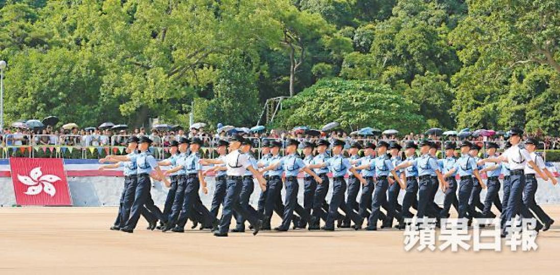 警隊管理層「鐵三角」,今年會有兩次大變動。資料圖片 警隊管理層「鐵三角」,今年會有兩次大變動。資料圖片