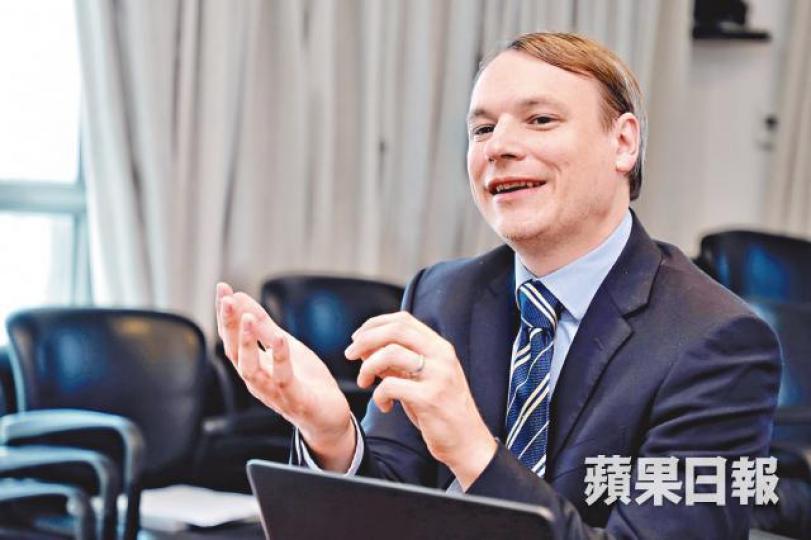 港大醫學院生物醫學學院副教授Julian Tanner
港大醫學院生物醫學學院副教授Julian Tanner