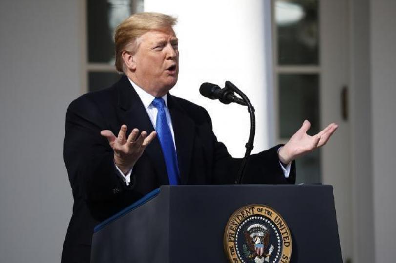 特朗普係第一個真落實選舉承諾嘅總統，不過呢幾個月，開始覺得佢淆底。　資料圖片