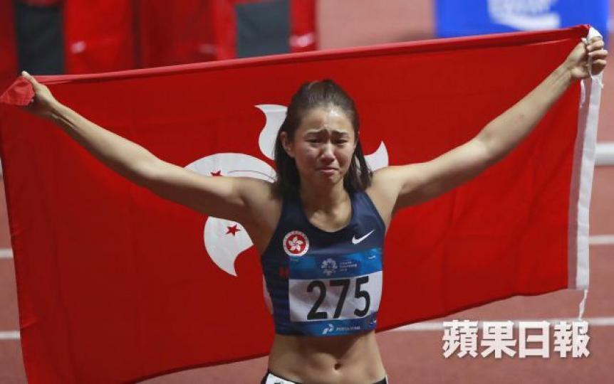 體壇前年爆出「香港欄后」呂麗瑤自揭遭性侵事件。資料圖片 體壇前年爆出「香港欄后」呂麗瑤自揭遭性侵事件。資料圖片
