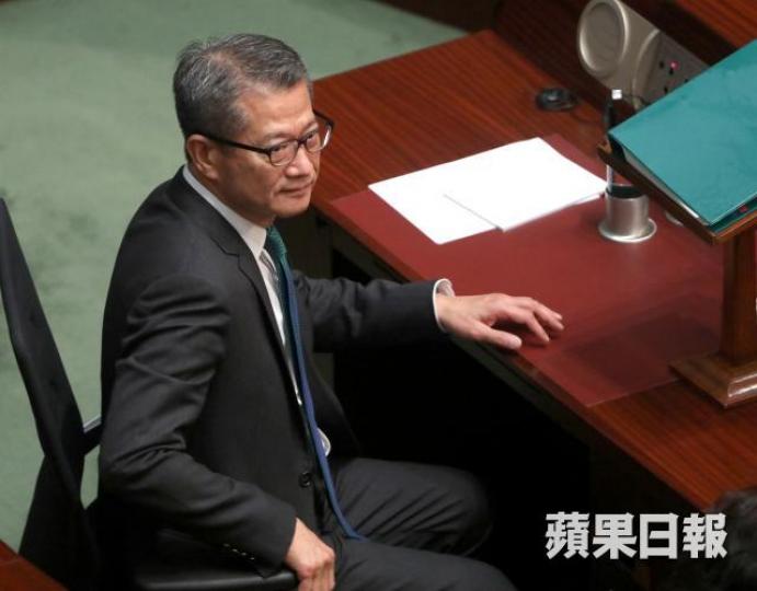 財政司司長陳茂波 財政司司長陳茂波