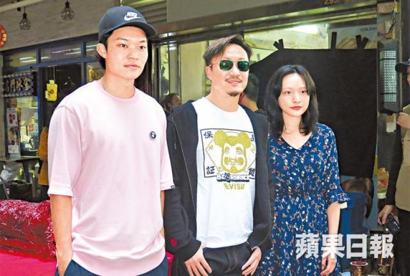 陳漢娜在新片中掌摑鄭中基(中)外,又會和胡子彤打鬥。 陳漢娜在新片中掌摑鄭中基(中)外,又會和胡子彤打鬥。
