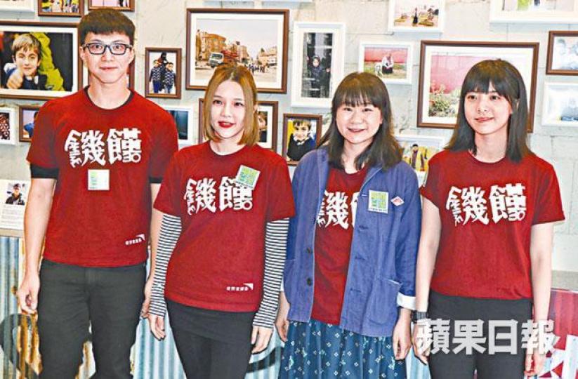 (左起)吳業坤、方皓玟、急急子與鍾雪日前到約旦探訪難民。 (左起)吳業坤、方皓玟、急急子與鍾雪日前到約旦探訪難民。