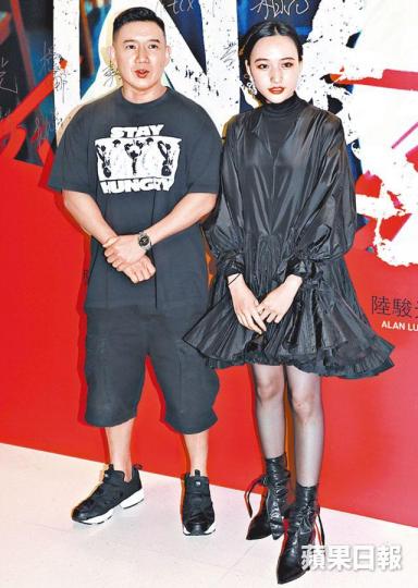 杜汶澤（左）、陳漢娜