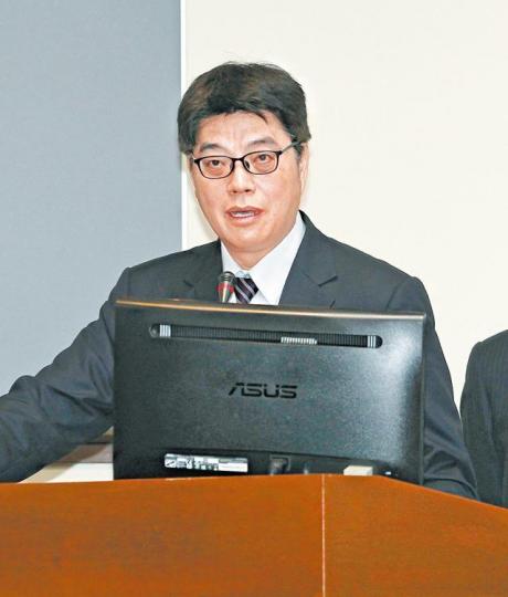 陸委會副主委邱垂正指會採取措施保護在港台灣人。台灣《蘋果日報》圖片 陸委會副主委邱垂正指會採取措施保護在港台灣人。台灣《蘋果日報》圖片